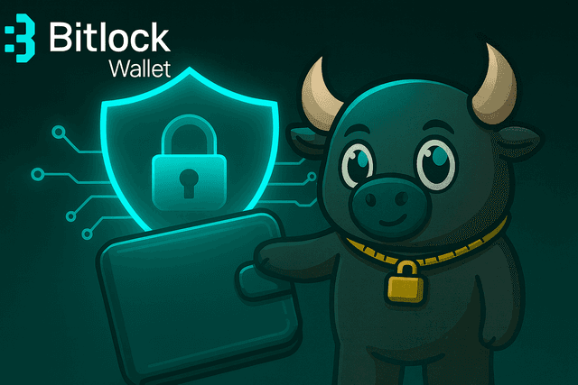 secure crypto wallet, bitlock wallet, hero image